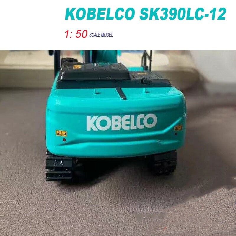 1:50 KOBELCO SK390LC-12 Excavator Machine Construction Equipment Diecast Model