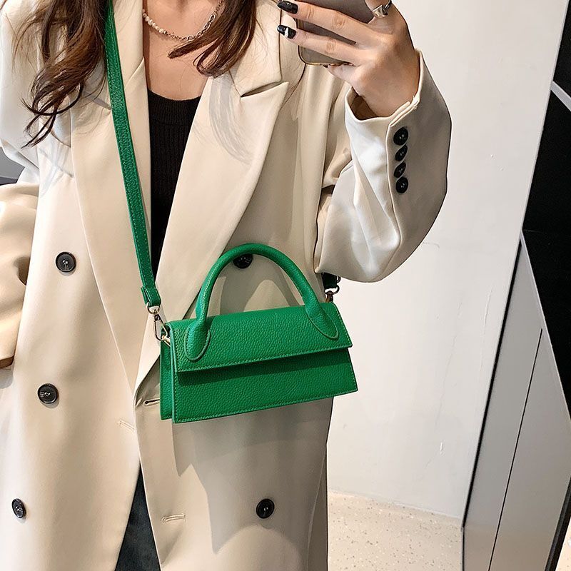 Women handbag Leather Small Clutch Bag Luxury Crossbody Shoulder Purse 21*10*7CM