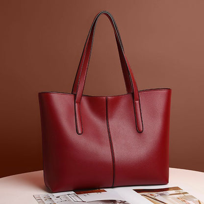NEW Women's Handbags Tote Bag Large Capacity Shoulder Bag Leather Handbag