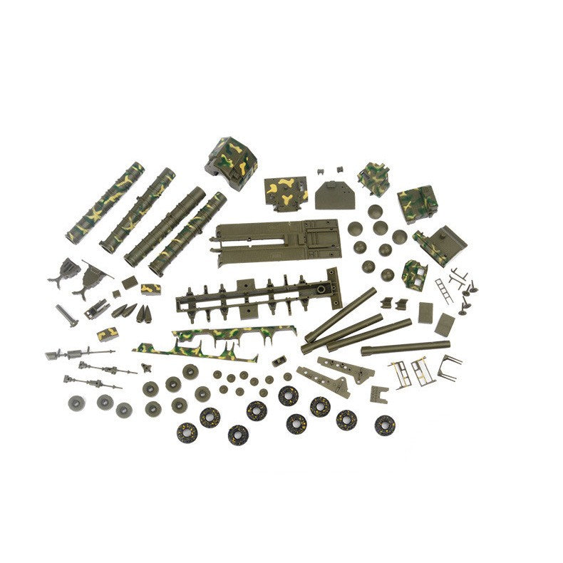 1/72 Russian S-300 Missile Launcher Vehicle 4D Unassembled Military Scene DIY