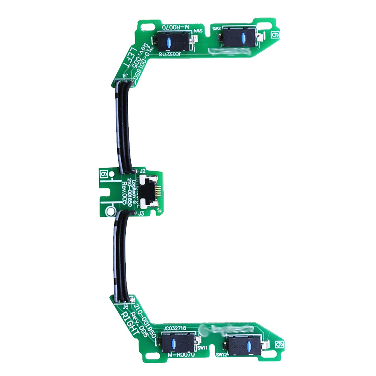 1 x Mouse Side Key Board For Logitech G Pro Wireless Mouse Repair Part