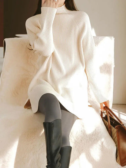 Sweaters Women 2023 Autumn Winter Length Sweater Elegant Women's Pullover