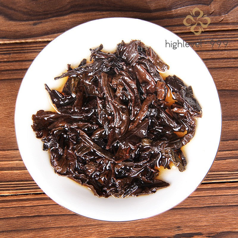 500g Ripe Pu'er Small Tea Cake Yunnan Laobanzhang Aged Chenxiang Compressed