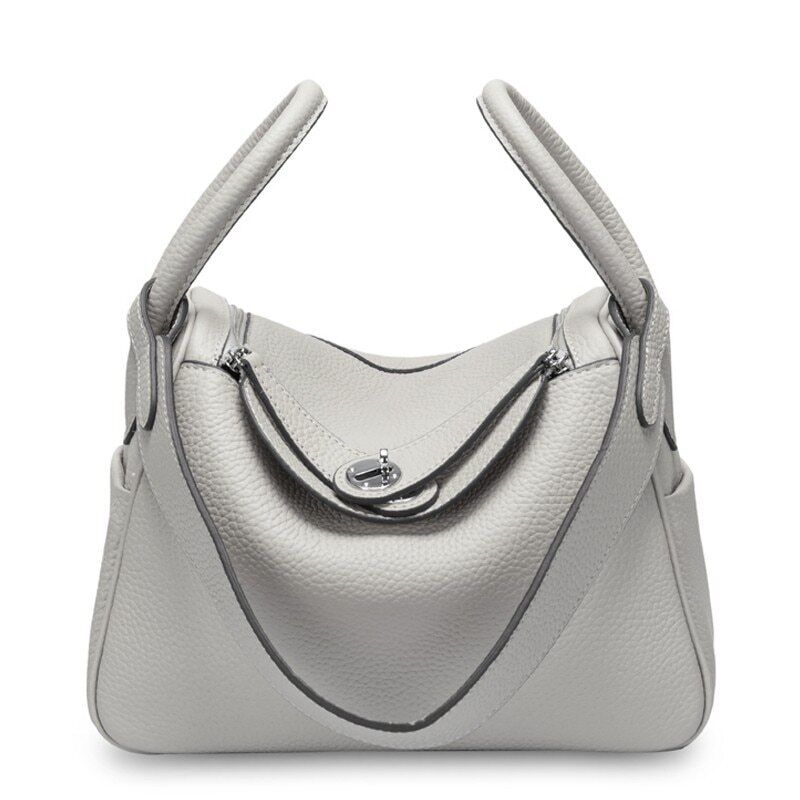 100% Cow Leather Lady Bag Shoulder Bag Handbags Women Genuine Leather Bag