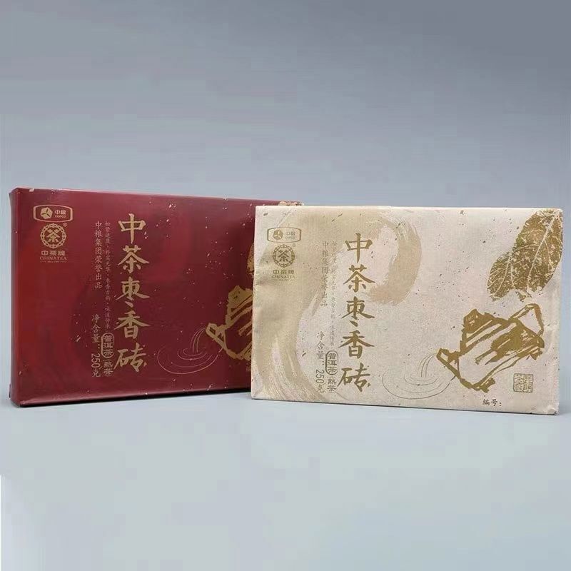2018 Zhongcha Chinatea Jujube Ripe Puer Yunnan 250g -