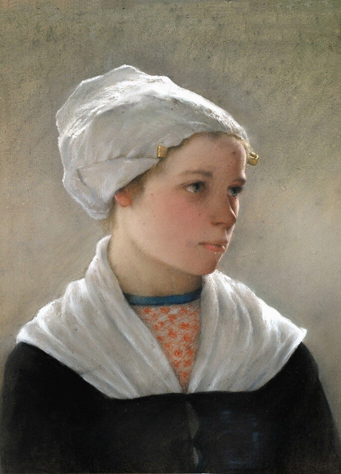 high quality oil painting handpainted on canvas " Portrait of girl "