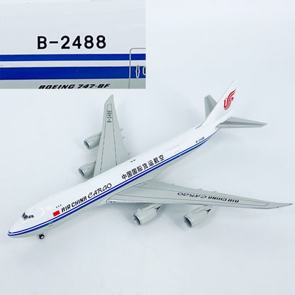 1:400 NG Lite AIR CHINA B747-8F B-2488 CARGO Airplane Diecast Model