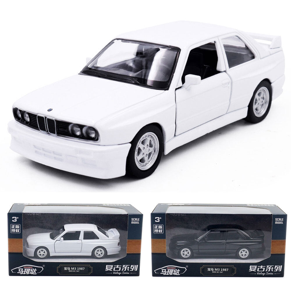 1/36 BMW M3 Model Car Metal Diecast Toy Vehicle Boys Toys Kids Gifts Doors Open