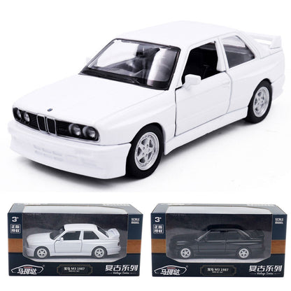 1/36 BMW M3 Model Car Metal Diecast Toy Vehicle Boys Toys Kids Gifts Doors Open