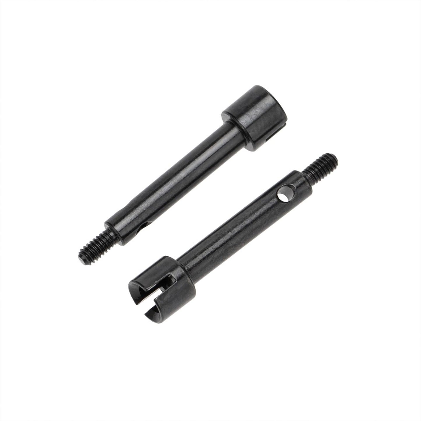 New 4mm Widen Wheel Hub Metal Wheel Axle Set For Axial SCX24 90081 RC Car Parts