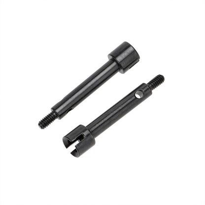 New 4mm Widen Wheel Hub Metal Wheel Axle Set For Axial SCX24 90081 RC Car Parts