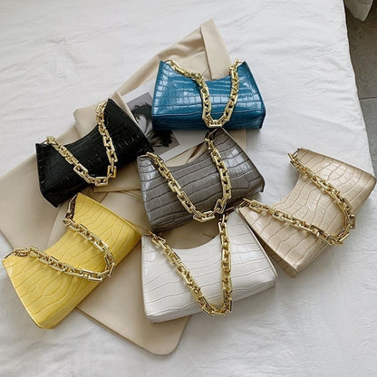 Leather Bag Handbag Shoulder Totes Underarm Top Handle Bags Small Pouch Clutch