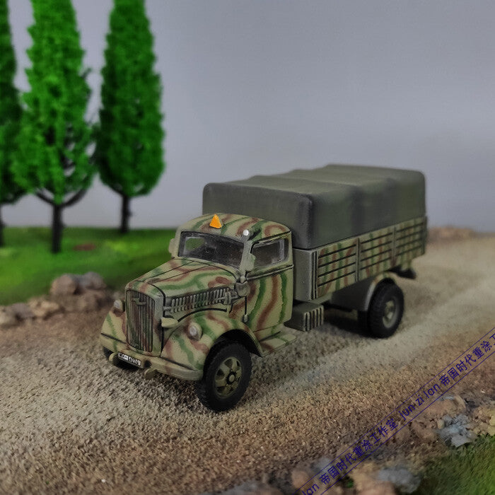 1/72 Opel Truck Model Stripe Camo Military Model