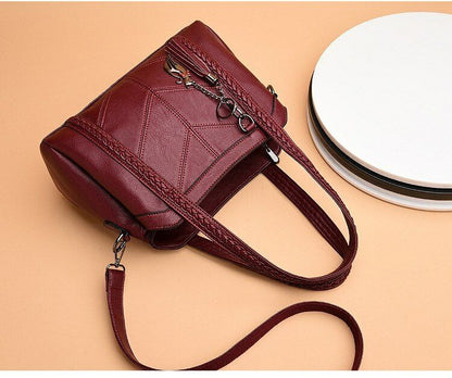 Female Shoulder Bag Handbag Daily Tote Ladies Leather Crossbody Bag Women's Bag