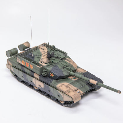 1/72 UNISTAR China 99A Main Battle Tank ZTZ-99A Tricolor Painting Finished Model