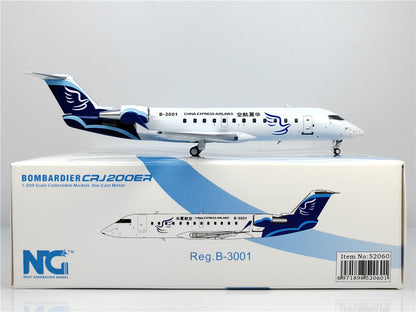 1:200 NG Model CHINA EXPRESS AIRLINES CRJ-200LR Airplane Diecast Aircraft Model