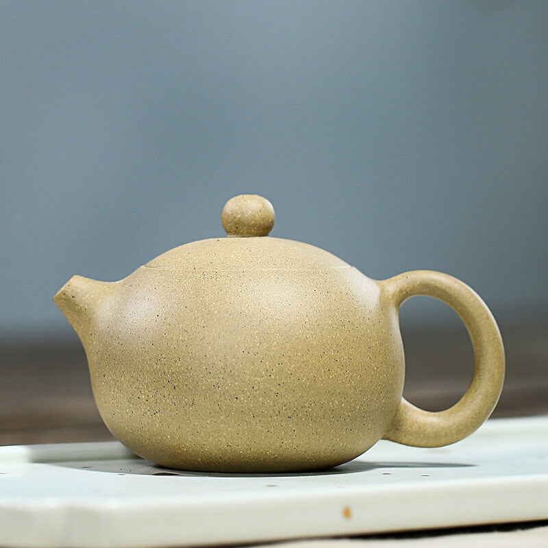 Handmade Tea Pot With Tea Infuser Ball Shaped Holes Xishi Pot Marked 115ml New