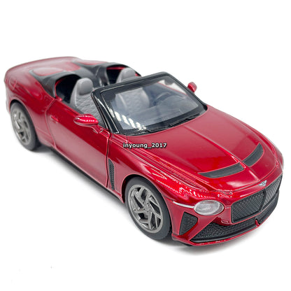 1/32 Bentley Mulliner Bacalar Model Car Diecast Toy Cars Toys for Boys Kids Red