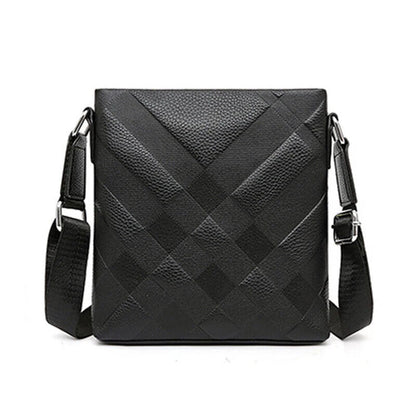 Man Messenger Business Shoulder Bags Cowhide Crossbody Male Men's Handbag