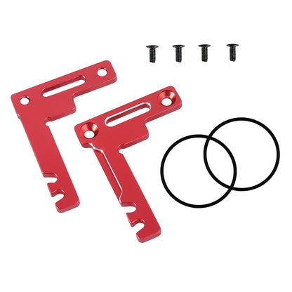 Aluminum Short Battery Holder Bracket Set For Tamiya TT02 Series
