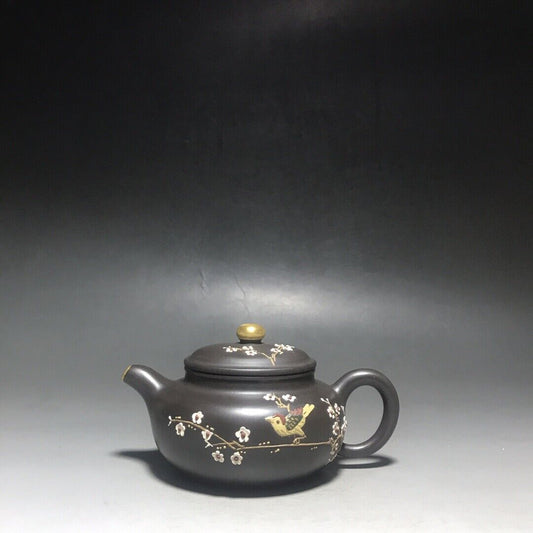 vintage chinese yixing purple clay teapot zisha ceremony teaware collection rare