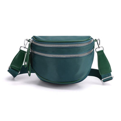 Shoulder Bag Nylon Wide Strap Crossbody Bag Waterproof Soft Small Purse Handbags