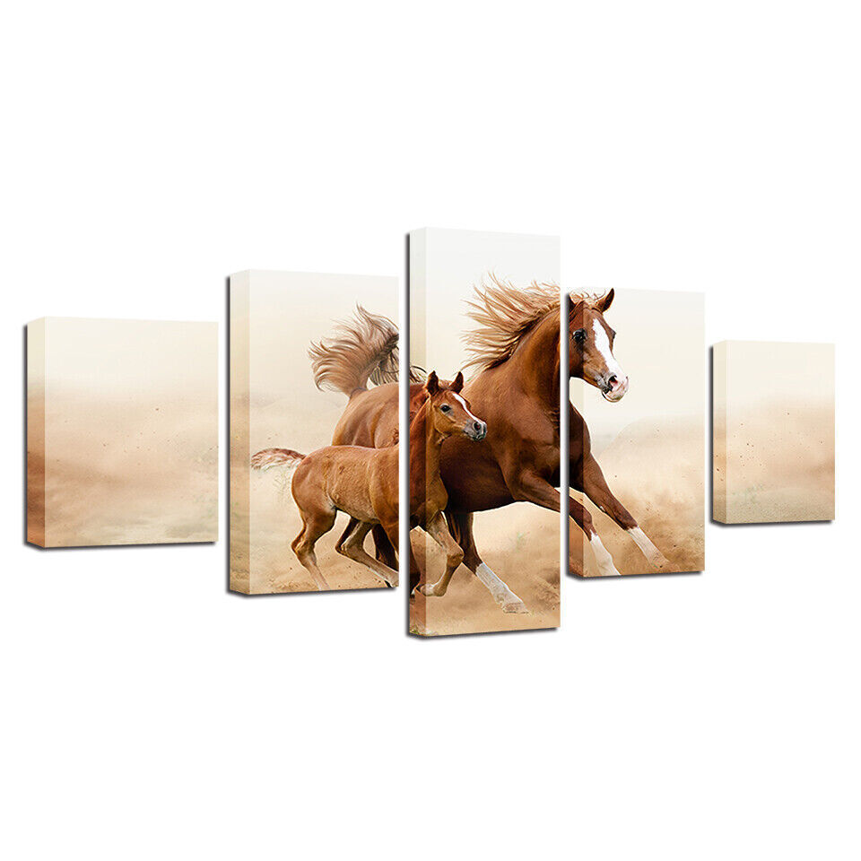 Awesome Sea Shells Starfishes Ocean Beach Canvas Prints Galloping Wall Art Decor