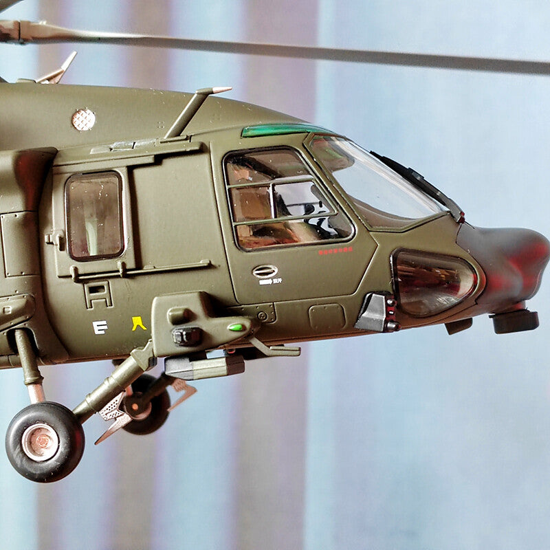 1:40 42CM AVIC Z-20 Armed Helicopter Airplane Diecast Military Aircraft Model
