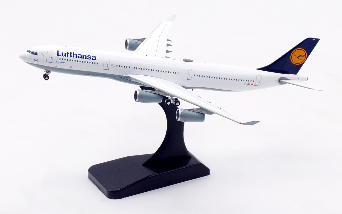 1:400 Aviation Lufthansa AIRBUS A340-300 Passenger Plane Diecast Aircraft Model