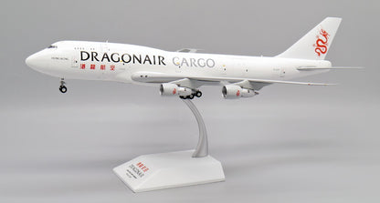 1:200 JC Wings Dragonair Cargo BOEING B747-300 Airplane Diecast Aircraft Model
