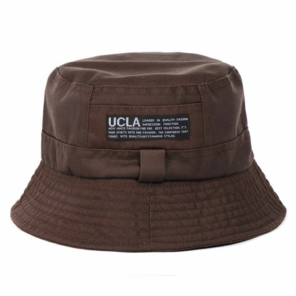 Women's Bucket Hats Retro Washed Cotton Foldable Fisherman Men Outdoor Sunscreen
