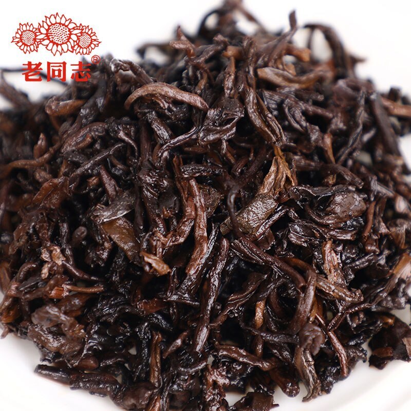 Pu-erh Tea Old Comrade Third-level bulk tea Ripe Pu'er Tea 500g