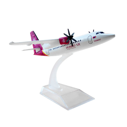 1/400 16cm Aircraft Mongolia Hunnu Fokker F50 FK-50 Alloy Plane Model Collection