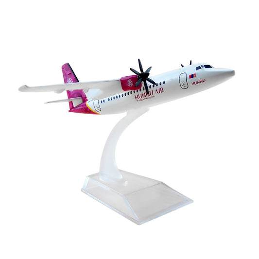 1/400 16cm Aircraft Mongolia Hunnu Fokker F50 FK-50 Alloy Plane Model Collection