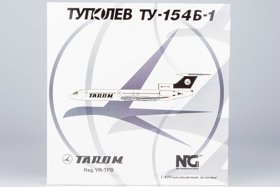 1:400 NG Model TAROM Tupolev TU-154B Passenger Airplane Diecast Aircraft Model