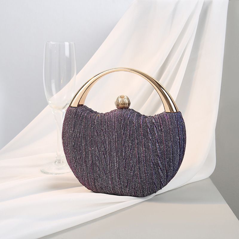 Clutch Bag Handbags Elegant Round Shoulder Bag Small Evening Clutch Bag Purses