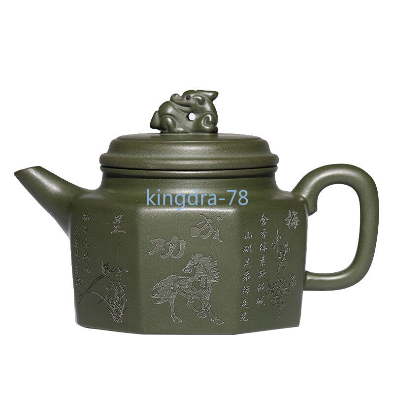 Octagonal Pot Handmade Purple Clay Teapot Brewing Teapot Chinese Style Tea Set