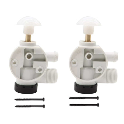 2* Plastic RV Toilet Water Valve Kit Replace For Dometic/Sealand 385314349