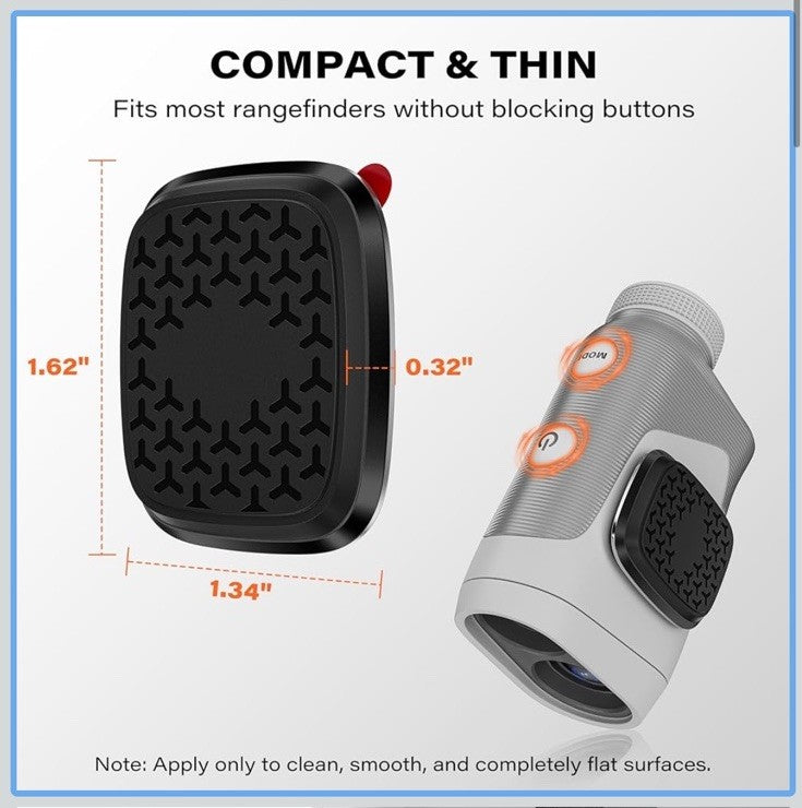 Magnet for Range Finder Golf Rangefinder Magnetic Holder Mount with 3M Adhesive,