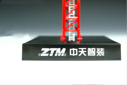 1:87 82CM ZTM ZTL5522-14 Crawler Crane Construct Equipment Machine Diecast Model