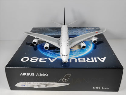 1:400 Phoenix STAR ALLIANCE ANA A380 Airplane Diecast Aircraft Plane Model