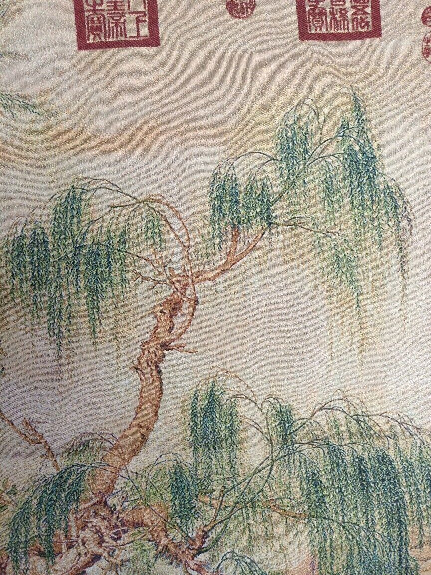 36" China Cloth Silk Eight Fine Horse Mural Wall Hanging Tapestry Meditation 八骏图