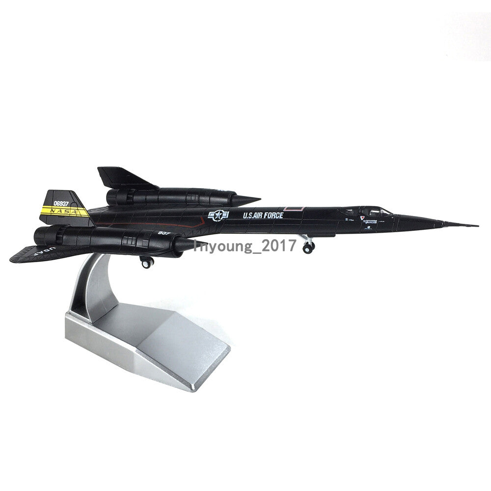 1:144 Lockheed SR-71 Blackbird Reconnaissance Airplane Model Diecast Plane Model