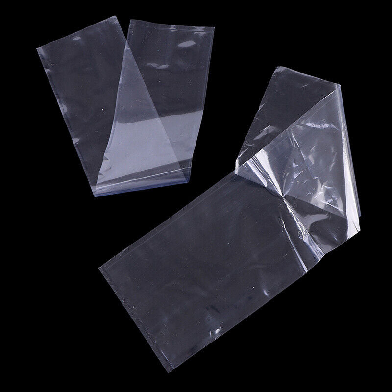 100pcs Transparent Shrink Film Bag Anti-dust Protective Case Cover for TVB FGHJ
