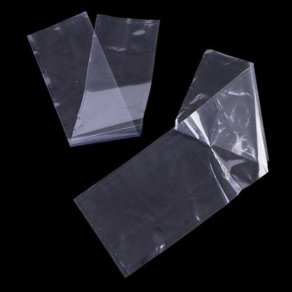 100pcs Transparent Shrink Film Bag Anti-dust Protective Case Cover for TVB FGHJ
