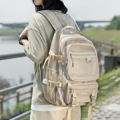 Mini Backpack Waterproof Outdoor Oxford Novel Crossbody Bag Traveling 22*13*36CM