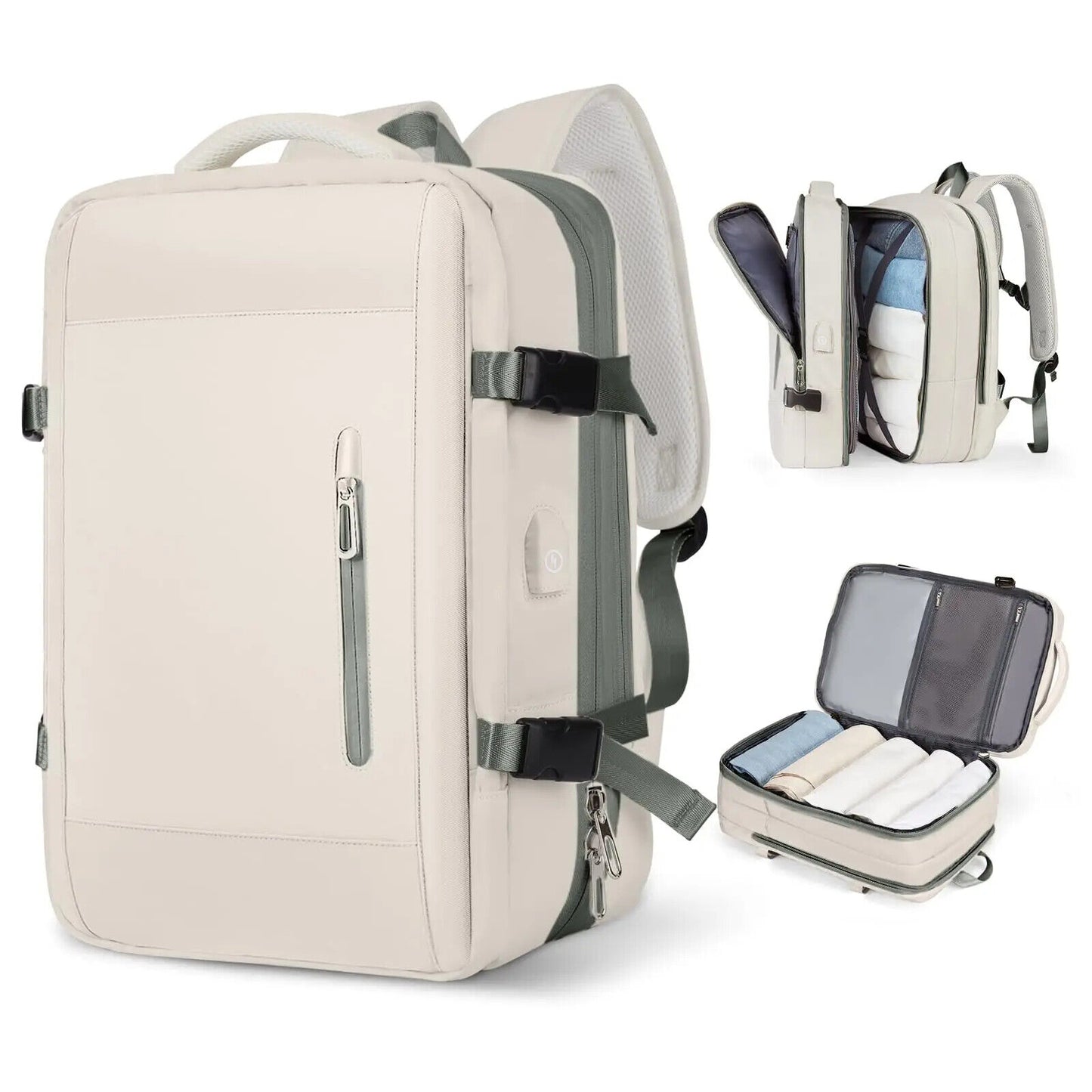 Travel Bag Backpack Women Outdoor Bag USB Charging Backpack