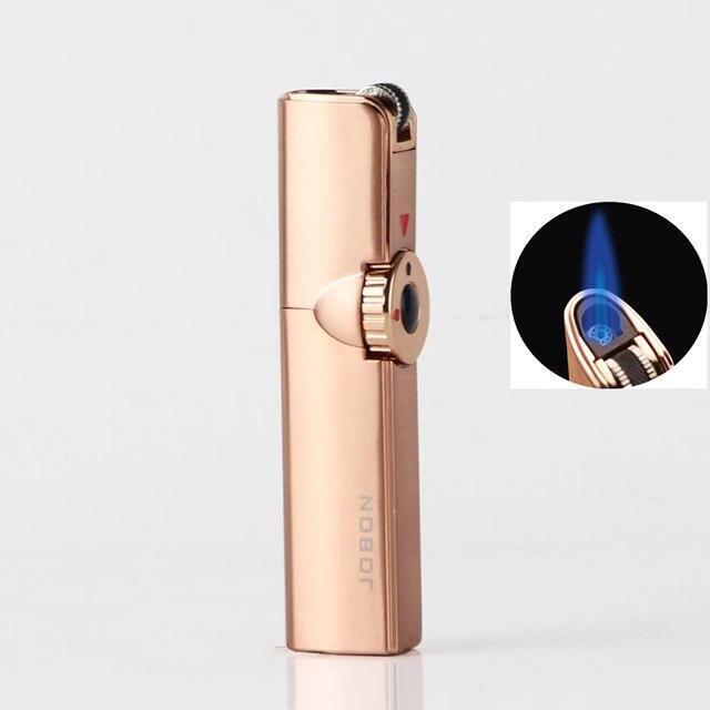 Jobon One Triple Torch Lighter Windproof Gas Butane Jet Flint Lighter 3 Nozzles