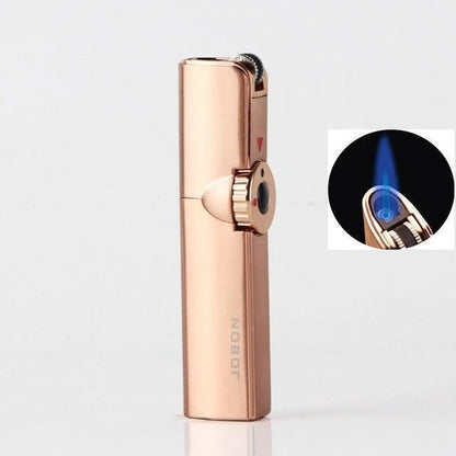 Jobon One Triple Torch Lighter Windproof Gas Butane Jet Flint Lighter 3 Nozzles
