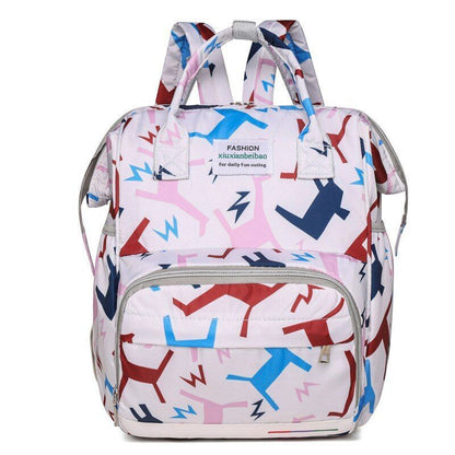 Backpacks Stroller Bag Large Outdoor Travel Bags Backpack 25*39*17 CM Oxford Red